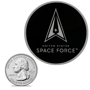 US Space Force Medallion – 2.25 Inches – USSF Seal Emblem