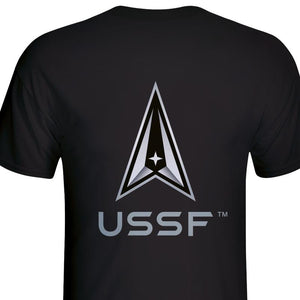 United States Space Force Black T Shirt – USSF Gifts