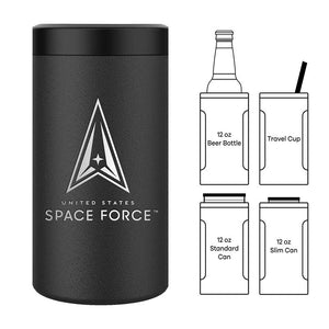 4 in 1 Space Force Can Cooler Universal Koozie