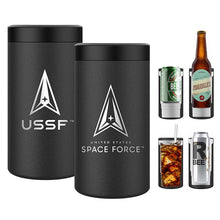 Load image into Gallery viewer, 4 in 1 Space Force Can Cooler Universal Koozie
