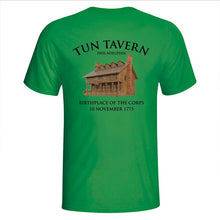 Load image into Gallery viewer, St. Patrick&#39;s Day Shirt Marines, Tun Tavern, Born in a bar, USMC tun tavern t-shirt
