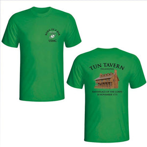 Marines St. Patrick's Day Shirt, Tun Tavern, Born in a bar, USMC tun tavern t-shirt
