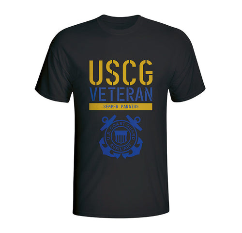 USCG Veteran T-shirt, US Coast Guard Veteran T-Shirt, Coast Guard, Semper Paratus T-Shirt