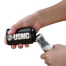 Load image into Gallery viewer, USMC Push Down-Pop Off Bottle Opener
