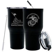 Load image into Gallery viewer, 30 oz USMC Tumbler
