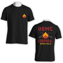 Load image into Gallery viewer, Cpl T-Shirt, USMC Cpl T-Shirt, USMC Rank T-shirt
