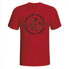 Load image into Gallery viewer, USMC Old School Devil Dog T-Shirt
