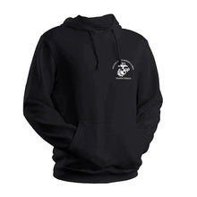 Load image into Gallery viewer, Black USMC Hoodie Sweatshirt
