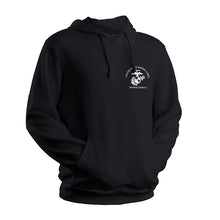 Load image into Gallery viewer, Black USMC Sweatshirt Hoodie
