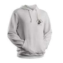 Load image into Gallery viewer, Heather Grey USMC Sweatshirt Hoodie
