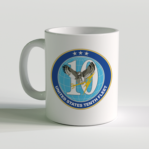 USN Tenth Fleet Coffee Mug, US Navy 10th Fleet