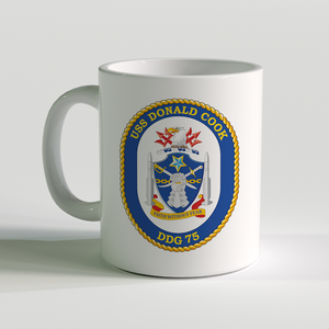 USS Donald Cook Coffee Mug, USS Donald Cook, DDG 75