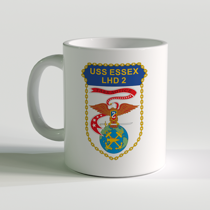 USS Essex Coffee Mug, USS Essex, LHD 2