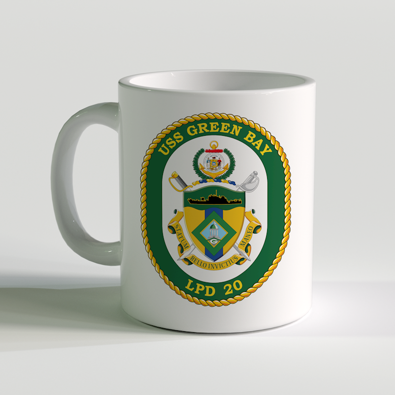 USS Green Bay Coffee Mug, USS Green Bay, LPD 20