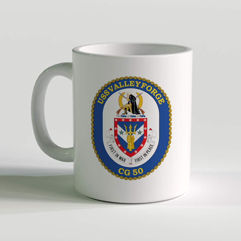 USS Valley Forge Coffee Mug, USS Valley Forge, CG 50