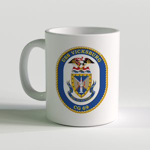 USS Vicksburg Coffee Mug, USS Vicksburg, CG 69