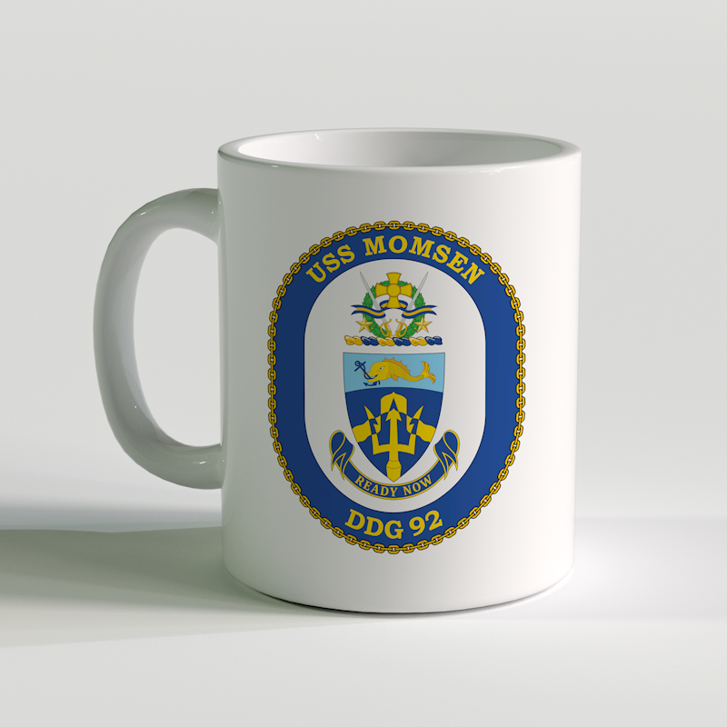 USS Momsen, USS Momsen Coffee Mug, DDG 92