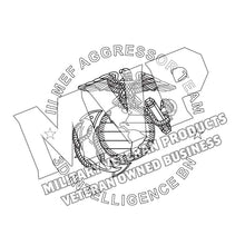 Load image into Gallery viewer, 3D Intel Bn Marines USMC Marine Corps Water Bottle

