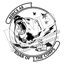 Load image into Gallery viewer, MWCS-48 USMC Unit Logo Tumblers- 30 oz- NEW Logo
