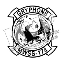 Load image into Gallery viewer, Marine Wing Support Squadron 174, MWSS-174 USMC Unit Logo

