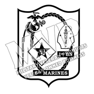 1st Battalion 6th Marines, 1st Battalion 6th Marines logo