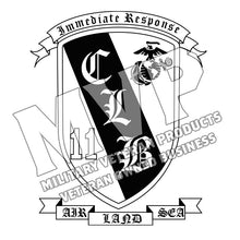 Load image into Gallery viewer, CLB-11 unit logo, combat logistics battalion 11 logo
