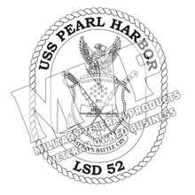 Load image into Gallery viewer, USS Pearl Harbor Tumbler-Great Navy Gift Idea
