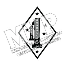 Load image into Gallery viewer, 1st Marine Regiment USMC Unit Logo, 1st Marine Regiment
