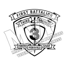 Load image into Gallery viewer, 1st Bn 3rd Marines logo
