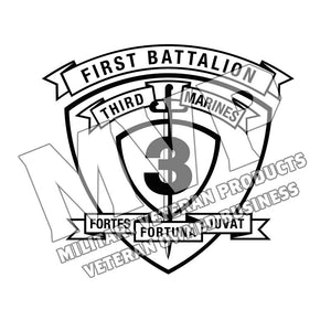 1st Bn 3rd Marines logo