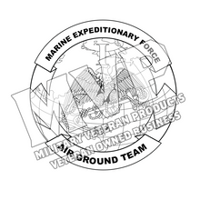 Load image into Gallery viewer, I Marine Expeditionary Force, IMEF USMC Unit Logo
