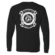 Load image into Gallery viewer, VMFA 323 Long Sleeve T-Shirt, VMFA-323, Marine Fighter Attack Squadron 225
