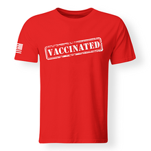 Load image into Gallery viewer, Vaccinated Stamp - Covid19 Vaccine T-Shirt

