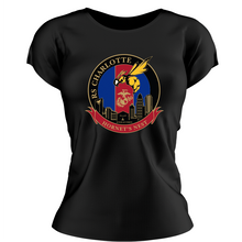 Load image into Gallery viewer, RS Charlotte Marines Women&#39;s Unit Logo T-Shirt
