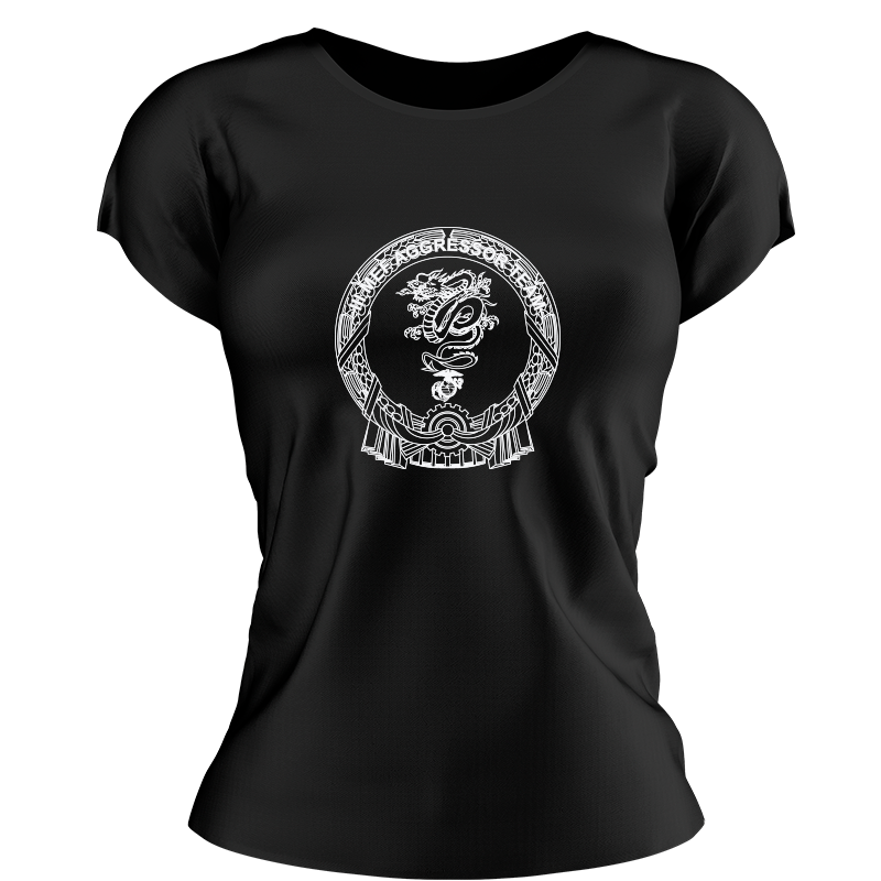 3rd Intelligence Battalion III MEF Aggressors USMC Women's Unit Logo T-Shirt
