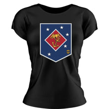 Load image into Gallery viewer, Women&#39;s Marine Raiders USMC Unit T-Shirt, Marine Raiders Women&#39;s USMC Unit T-Shirt, Marine Raiders logo, USMC gift ideas for women, Marine Corps gifts women
