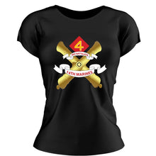 Load image into Gallery viewer, 3d Bn 14th Marines USMC Unit ladie&#39;s T-Shirt, 3d Bn 14th Marines, USMC gift ideas for women, Marine Corp gifts for women3d Bn 14th Marines

