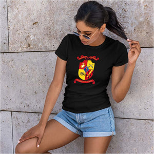 5th Bn 11th Marines USMC Unit ladie's T-Shirt, 5th Bn 11th Marines logo, USMC gift ideas for women, Marine Corp gifts for women