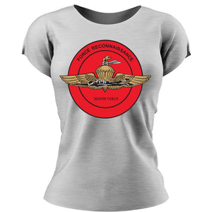 Force Recon Bn Women's Unit Logo T-Shirt