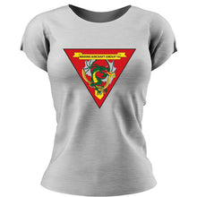Load image into Gallery viewer, Marine Aircraft Group 16, MAG-16 USMC Unit ladie&#39;s T-Shirt, MAG-16 USMC Unit logo, USMC gift ideas for women, Marine Corp gifts for women MAG-16
