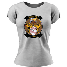 Load image into Gallery viewer, Center for Naval Aviation Technical Training Cherry Point Women&#39;s Unit Logo T-Shirt
