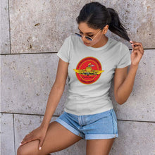 Load image into Gallery viewer, 4th Force Reconnaissance Company Heather Grey Women&#39;s Unit Logo T-Shirt
