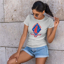 Load image into Gallery viewer, First Battalion First Marines USMC Unit ladie&#39;s T-Shirt,  1/1 USMC Unit logo, USMC gift ideas for women, Marine Corp gifts for women 1st Battalion 1st Marines
