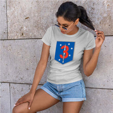 Load image into Gallery viewer, 3rd MSOB USMC Unit ladie&#39;s T-Shirt, 3rd MSOB logo, USMC gift ideas for women, Marine Corp gifts for women 3rd Marine Raider Bn , 3rd Marine Special Operations Battalion
