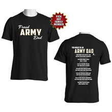 Load image into Gallery viewer, You Might Be an Army Family If – Army Graduation T-shirt

