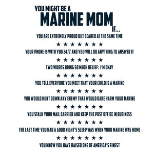 You Might Be a Marine Family If Mug