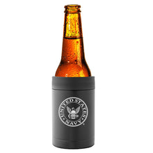 Load image into Gallery viewer, Navy Can Bottle Cooler Insulated Double Vacuum Gift for US Navy Sailors Keeps beer cold

