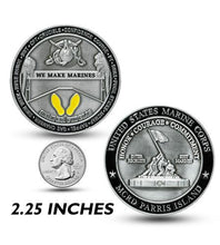 Load image into Gallery viewer, We Make Marines Challenge Coin
