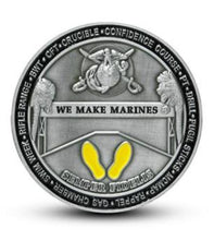 Load image into Gallery viewer, Marine Corps Recruit Depot Parris Island Challenge Coin
