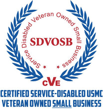 Load image into Gallery viewer, Certified Disabled USMC Veteran Owned Business
